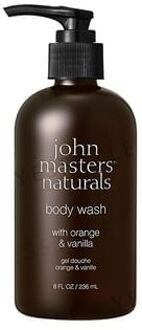 john masters organics Body Wash With Orange & Vanilla 236ml