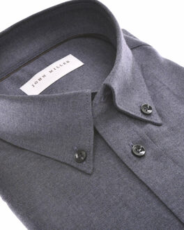 John Miller Dress shirt Blauw - 40 (M)