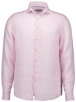 John Miller Lange mouw overhemden Roze - 40 (M)