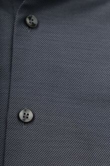 John Miller Overhemd Contrast Antraciet Grijs - 39,40,42,43