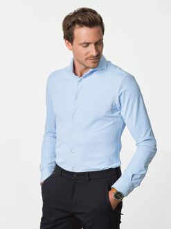 John Miller Overhemd Hyperstretch Lichtblauw - 44,45