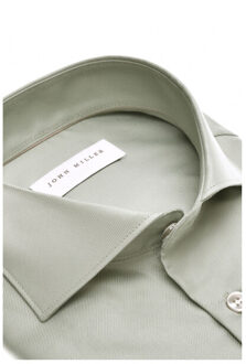 John Miller Overhemd tailored fit n 5142641 Groen - 42 (L)