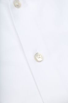 John Miller Overhemd Twill Wit - 44