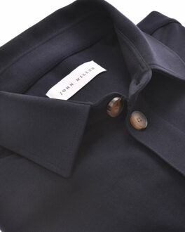 John Miller Overshirt Blauw - L