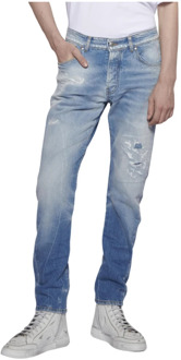 John Richmond Comfortabele Slim-Fit Jeans John Richmond , Blue , Heren - W38,W31