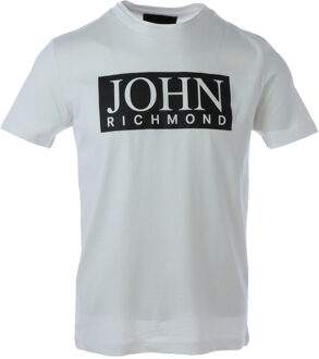John Richmond Heren T-Shirt In Wit - 2XL