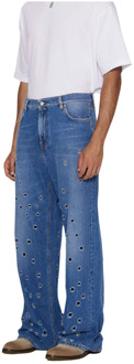 John Richmond Loose-fit Jeans John Richmond , Blue , Heren - W31,W33,W30