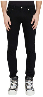 John Richmond Moderne Slim-Fit Jeans John Richmond , Black , Heren - W36,W30,W34,W38,W35