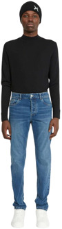 John Richmond Slim-fit Jeans, Stijlvol en Comfortabel John Richmond , Blue , Heren - W32,W38