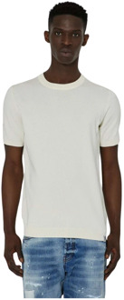 John Richmond Slim Fit Ronde Hals T-shirt John Richmond , White , Heren - Xl,L,M,S