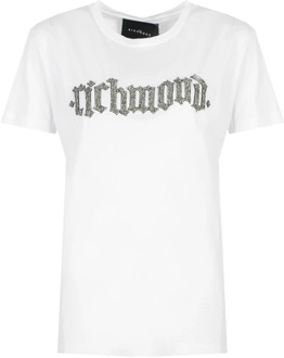 John Richmond T-Shirts John Richmond , White , Dames - 2XS