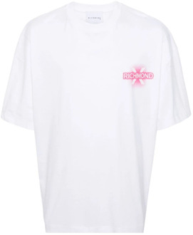 John Richmond T-Shirts John Richmond , White , Heren - L,M