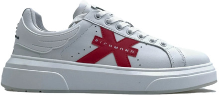 John Richmond Witte Sneakers 22203 John Richmond , White , Heren - 45 Eu,40 Eu,42 EU