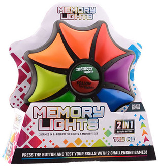 John Toy 24374 Memory & Follow Game Large, with Light and Sound, 2-in-1
