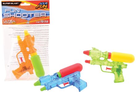 John Toy Waterpistool Fun Shooter ± 18cm Multikleur