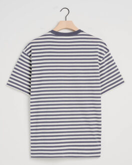 Johnny t-shirt met korte mouwen Blauw - XXL