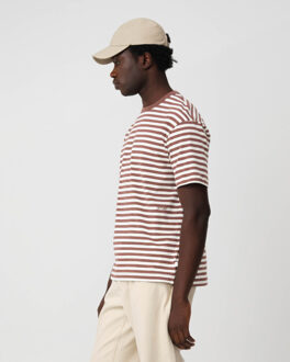 Johnny t-shirt met korte mouwen Bruin - L