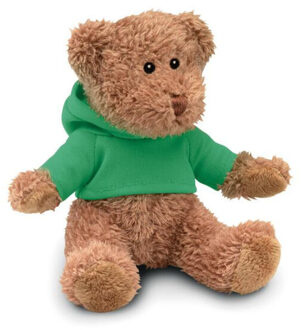 Johnny teddybeer pluche speelgoed - maat One size Groen
