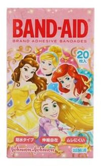 Johnson & Johnson Band-Aid Disney Princess Adhesive Bandages 20 pcs