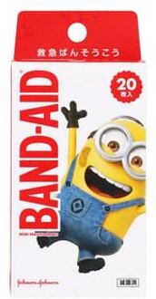 Johnson & Johnson Band-Aid Minions Adhesive Bandages 20 pcs