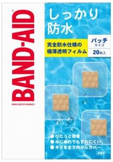 Johnson & Johnson Waterproof Band-Aid Adhesive Bandages Patch 20 pcs