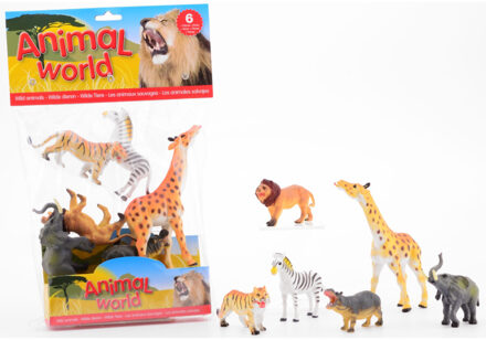 Johntoy Animal World Dierentuin Dieren Multikleur
