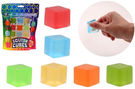 Johntoy Anti stress squeez kubussen verschillende