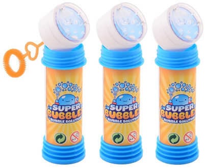 Johntoy Bellenblaas - 6x - 50 ml - Super Bubbles - buitenspeelgoed