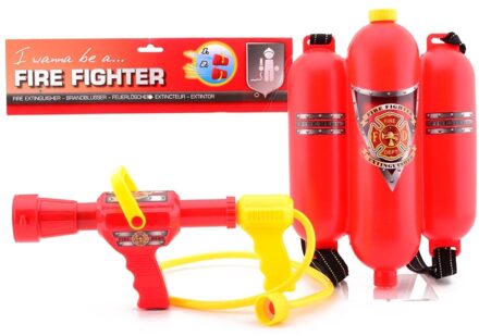 Johntoy Brandweer brandblusser rugzak