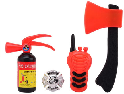 Johntoy Brandweer speelgoed set - 4-delig