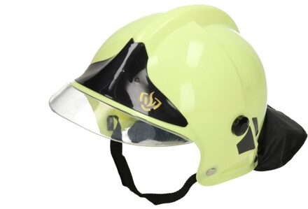 Johntoy Brandweerhelm Deluxe Duitse Versie Geel