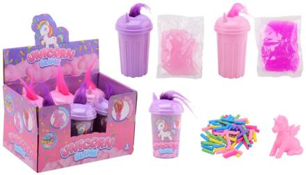 Johntoy Eenhoorn slijm set roze