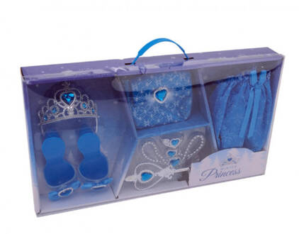 Johntoy Giftset Princess Secret Prinses Xl Meisjes Blauw