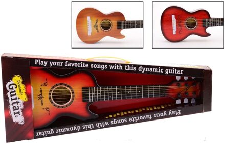 Johntoy Gitaar Zes Snaren Bruin 60 Cm