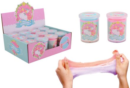 Johntoy John Toy Eenhoorn Fluffy putty verschillende