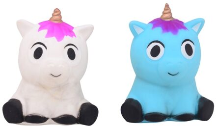 Johntoy John Toy Eenhoorn Squeeze 9x7x11cm verschillende