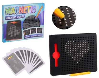 Johntoy John Toy Magnetisch balletjes tekenbord zwart