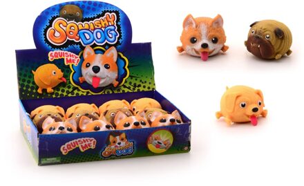 Johntoy John Toy Squishy hond 10cm verschillende