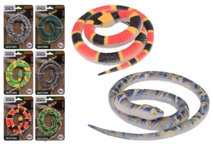 Johntoy John Toy Stretch slang op kaart 60cm verschillende