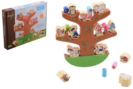 Johntoy Jouéco® Fien & Teun balanceer boom hout