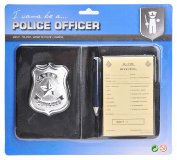 Johntoy luxe politie bonnenboekje nederlands