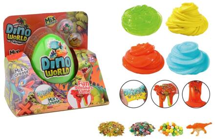 Johntoy Mega slijm ei met accessoires verschillende