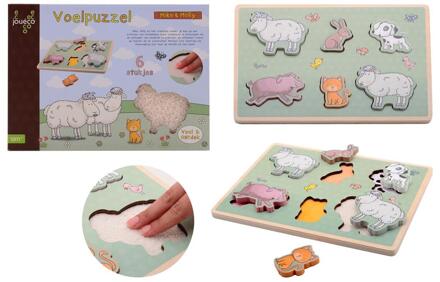 Johntoy Mike & Molly Zachte vakjes puzzel