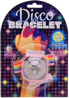 Johntoy Oplaadbare pols disco armband multi