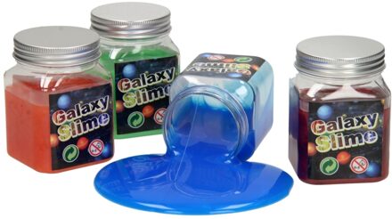 Johntoy slijmpot Galaxy groen 9 cm