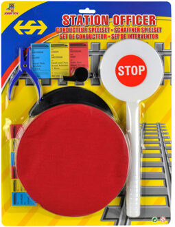 Johntoy speelset conducteur 6-delig Multikleur