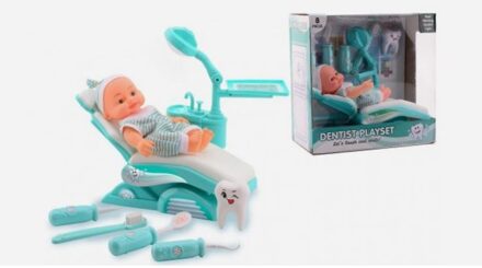 Johntoy Speelset Tandarts Junior Mintgroen 8-delig
