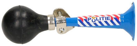 Johntoy Toeter Bike Fun Metaal Politie/Brandweer Ass. Multikleur