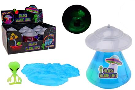 Johntoy Ufo slijm met licht en Alien verschillende