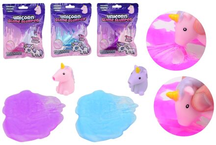 Johntoy Unicorn slime slurper verschillende